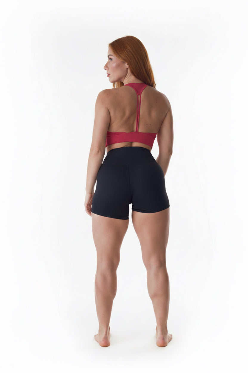 Top bodyfitness rojo cereza $16.990